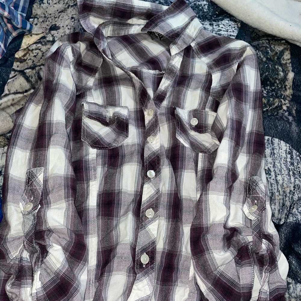 Purple plaid